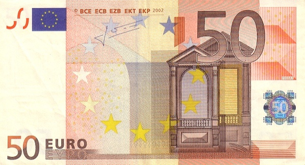 P11P European Union 50 Euro Year 2002 (P-Trichet)